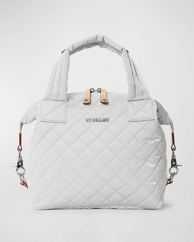 Sutton Deluxe Small Quilted Top-Handle Bag